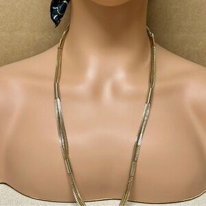 Timeless Gold Tassel Necklace*